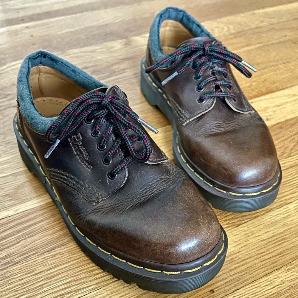 Dr. Martens Vintage Brown Leather Shoes 8053/59